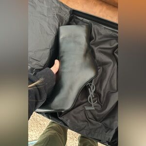 Authentic YSL leather boots